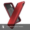 X-Doria Defense Lux for iPhone Xs Max (Red Leather)