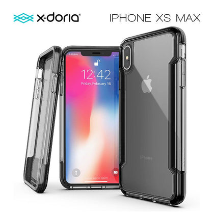 X-Doria Defense Clear for iPhone Xs Max (Black)