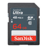 SanDisk Ultra 64GB 48MB/s SDXC UHS-I Class 10 Flash Memory Card
