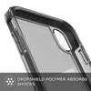 X-Doria Defense Clear for iPhone XR (Black)