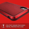 X-Doria Defense Lux for iPhone X (Red Leather)