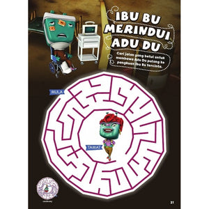 BoBoiBoy Buku Aktiviti Superhero 2 - BBB BoBoi Boy