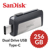 Sandisk 256GB Ultra Dual Drive Type-C USB 3.1 On-The-Go (OTG) Flash Drive