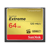 Sandisk 64GB Extreme CompactFlash CF Memory Card (R:120MB/s W:85MB/s)