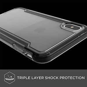 X-Doria Defense Clear for iPhone Xs Max (Black)