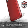 X-Doria Defense Lux for iPhone Xs Max (Red Leather)