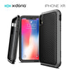 X-Doria Defense Lux for iPhone XR (Black Leather)