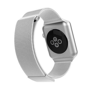 X-Doria 38mm & 40mm Mesh Band for Apple Watch (Full Milanese) (Silver)