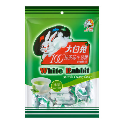 White Rabbit Matcha Creamy Candy 大白兔抹茶味奶糖 150g