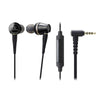 Audio-Technica ATH-CKR100iS Sound Reality In-Ear High-Resolution Headphones with In-Line Mic & Control