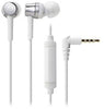 Audio-Technica ATH-CKR30iS SonicFuel In-Ear Headphones with In-Line Mic & Control