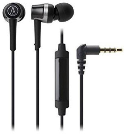 Audio-Technica ATH-CKR30iS SonicFuel In-Ear Headphones with In-Line Mic & Control