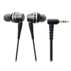 Audio-Technica ATH-CKRS90iS Sound Reality In-Ear High-Resolution Headphones with Mic & Control