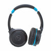 Audio-Technica ATH-S200BT Bluetooth Wireless On-Ear Headphones with Built-In Mic & Controls