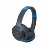 Audio-Technica ATH-S200BT Bluetooth Wireless On-Ear Headphones with Built-In Mic & Controls