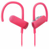 Audio-Technica ATH-SPORT50BT SonicSport Wireless Bluetooth in-Ear Headphones (Pink)