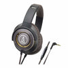 Audio-Technica ATH-WS770iS Solid Bass Over-Ear Headphones with In-Line Mic & Control