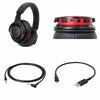 Audio-Technica ATH-WS990BT Solid Bass Bluetooth Wireless Over-Ear Headphones with Built-In Mic & Control