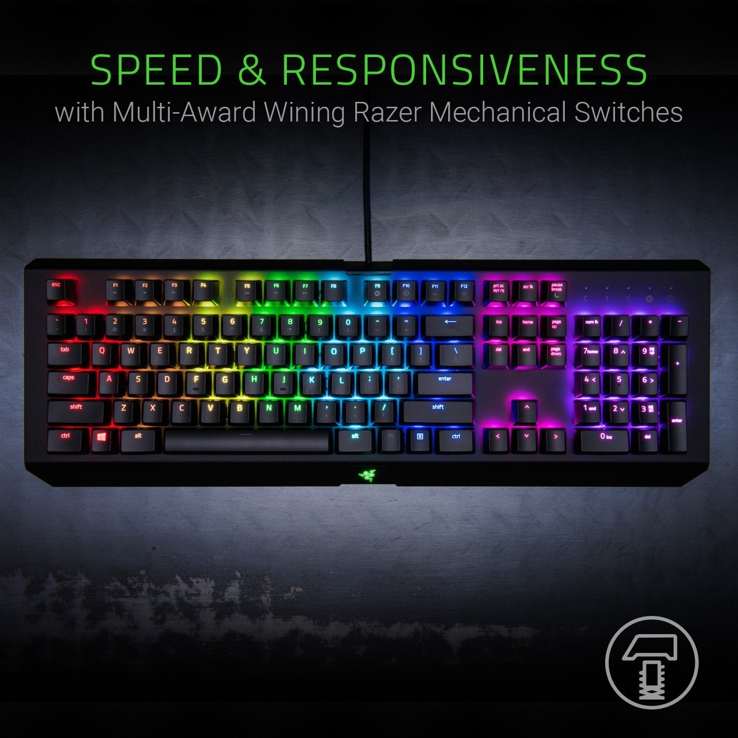 Razer BlackWidow X Tournament Chroma Gaming Keyboard