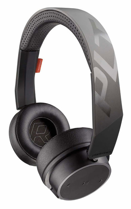 Plantronics BackBeat 500 Wireless Bluetooth Headphones - Lightweight Memory Foam Headband and Earcups - Compatible with iPhone, iPad, Android, and Other Smart Devices