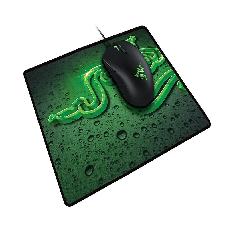 Razer Abyssus 2000 DPI Bundle Gaming Mouse with Goliathus Speed Terra Mouse Mat