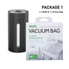 VAGO Travel Vacuum Compressor With M Size Slider & Double Zipper Vacuum Bag