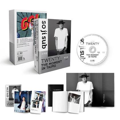 SoJiSub 蘇志燮TWENTY: 出道20年台灣專場粉絲會DVD+寫真冊+時光筆記本+海報 (全球獨占限量)