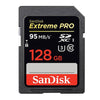 Sandisk 128GB 95MB/s Extreme PRO SDXC UHS-1 U3 Flash