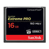 Sandisk 16GB Extreme Pro CompactFlash CF Memory Card (R:160MB/s W:150MB/s)