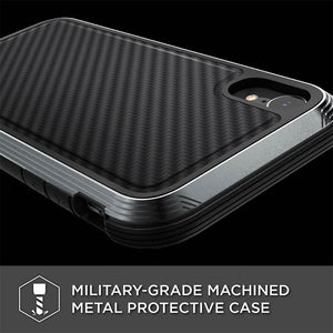 X-Doria Defense Lux for iPhone XR (Black Leather)
