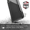 X-Doria Defense Clear for iPhone Xs Max (Black)