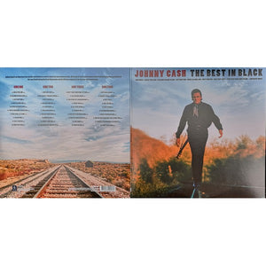 黑胶唱片 Johnny Cash ‎– The Best In Black (Long Play, 2x Vinly)
