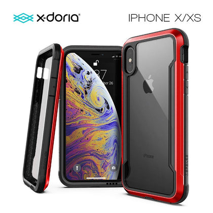X-Doria Defense Shield for iPhone X (Red)