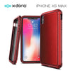 X-Doria Defense Lux for iPhone Xs Max (Red Leather)