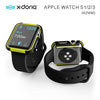 X-Doria Defense Edge for Apple Watch 42mm (Black/Neon Green Bump)