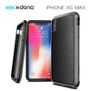 X-Doria Defense Lux for iPhone Xs Max (Black Leather)