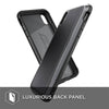 X-Doria Defense Lux for iPhone Xs Max (Black Leather)