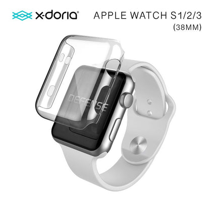 X-Doria Defense 360 Edge for Apple Watch 38mm (Clear)