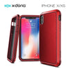 X-Doria Defense Lux for iPhone Xs (Red Leather)