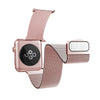 X-Doria 42mm & 44mm Mesh Hybrid Band for Apple Watch  (Rose Gold)