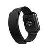 X-Doria 42mm & 44mm Mesh Hybrid Band for Apple Watch  (Black)