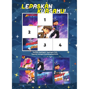 Buku Aktiviti Gempak BoBoiBoy Galaxy 1 - BBB BoBoi Boy