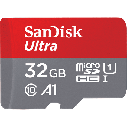 SanDisk 32GB A1 98Mb/s Ultra Micro SDHC Class 10 Memory Card